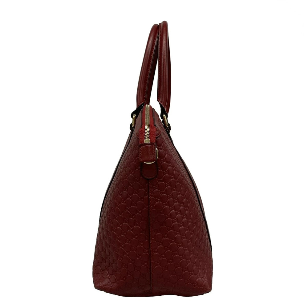 Gucci Handbag ssima Red Leather